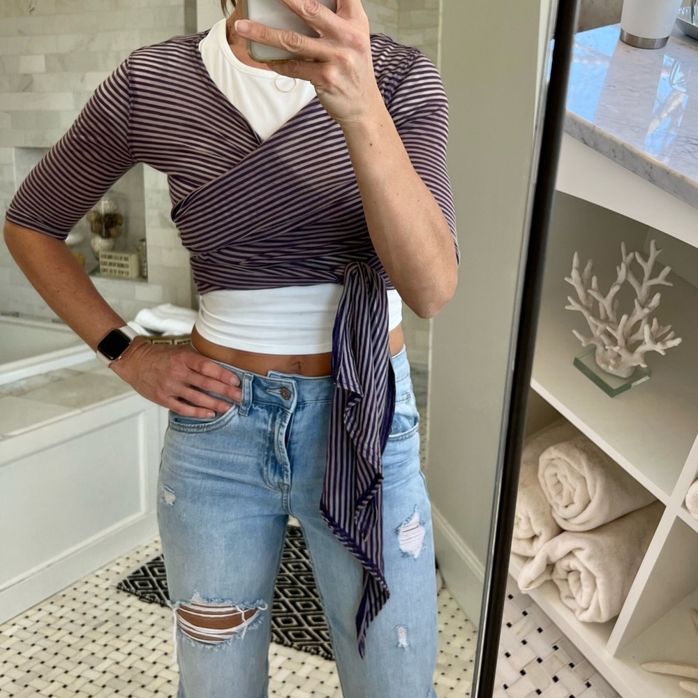 Free People wrap top - Picture 3 of 6